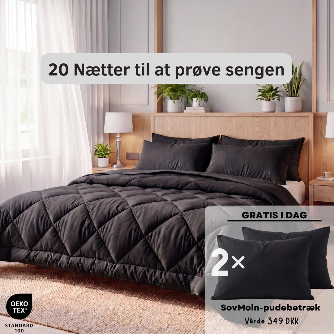 Sovro® Dyne | Den hurtigtørrende 2-i-1-dyne, der gør sengetøj overflødigt.