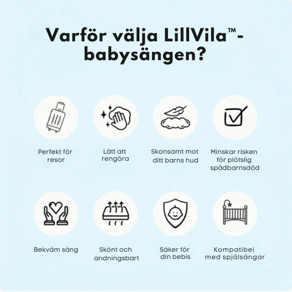 LillVila™ | Blød babyrede til hyggestunder
