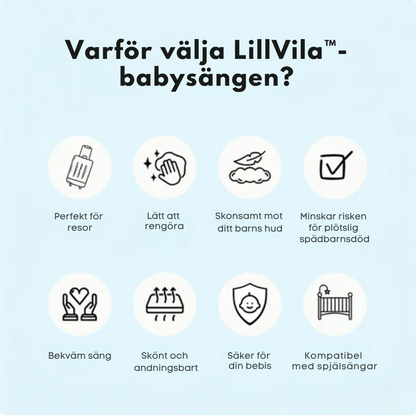 LillVila™ | Blød babyrede til hyggestunder