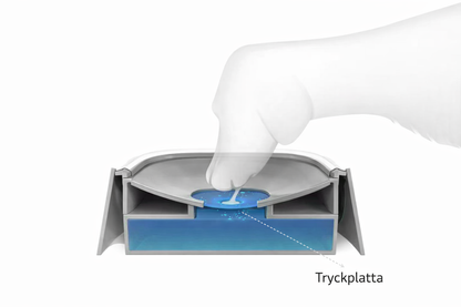 SlurpFri Pro™ — Smart vandskål med spildbeskyttelse til kæledyr